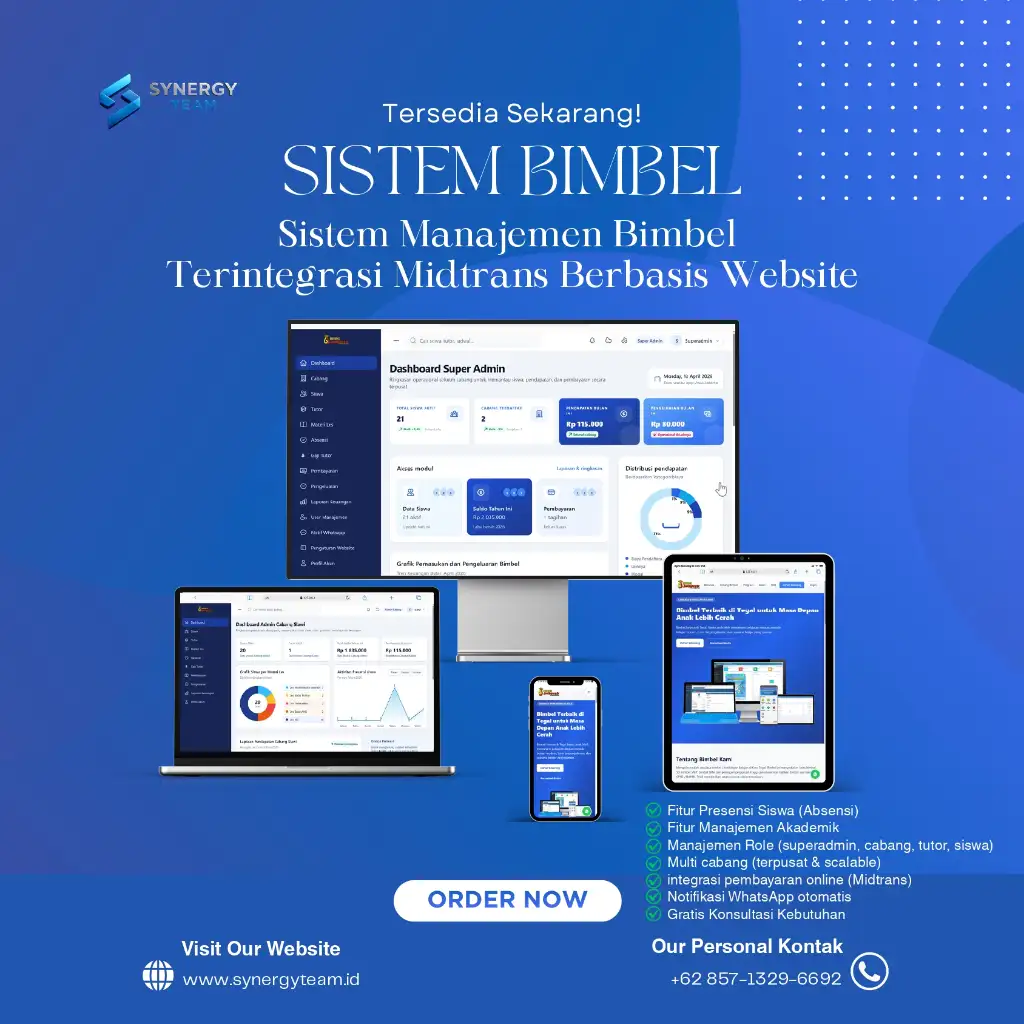 Sistem Manajemen Bimbel